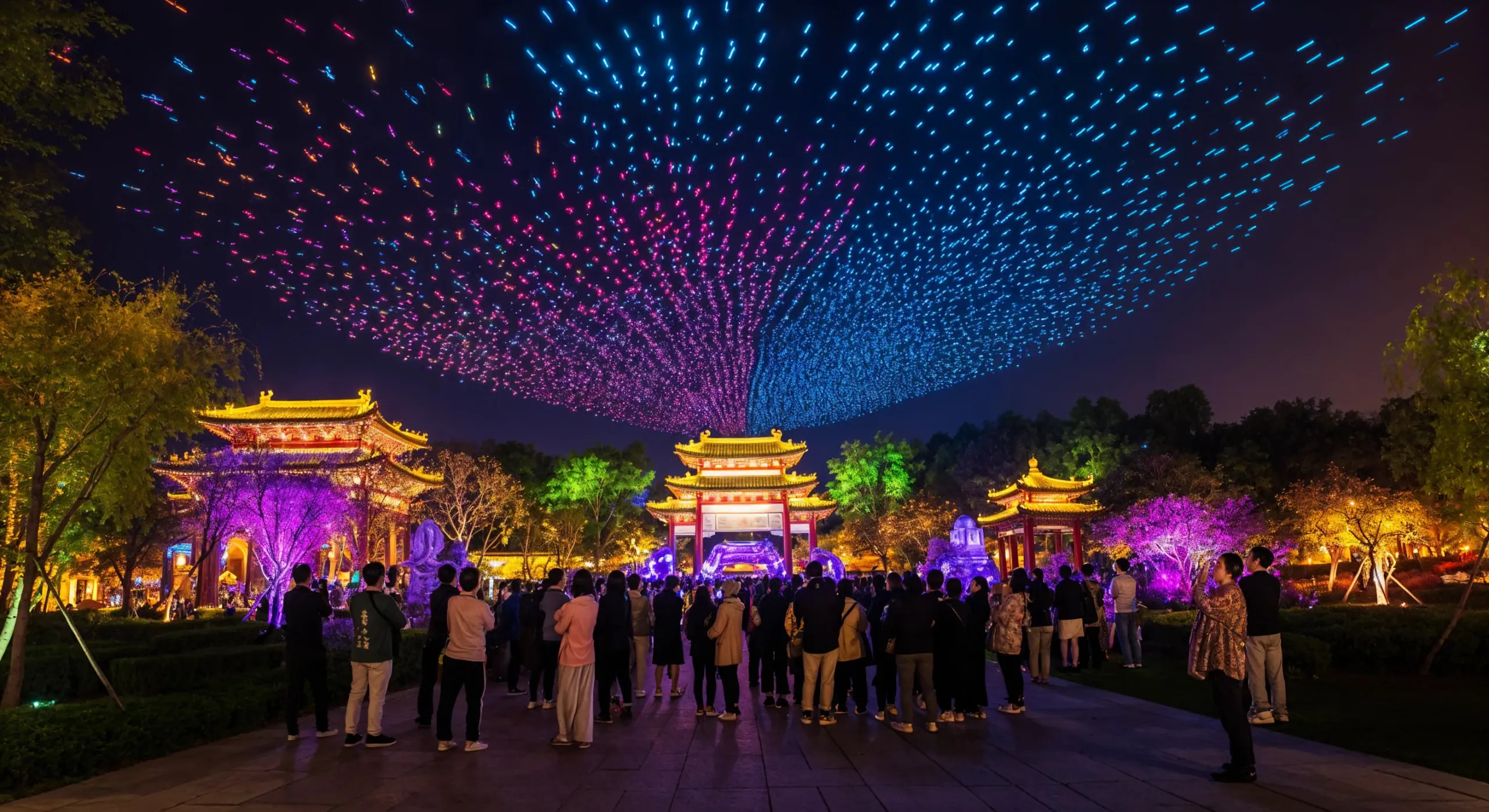 Drone light show